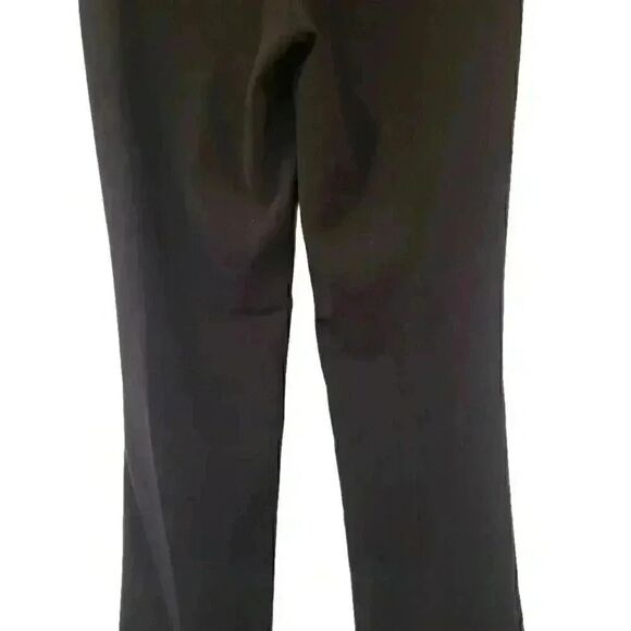 Banana Republic Women's Black Poly/Spandex Logan Fit Pants w Belt Tie - Picture 14 of 14